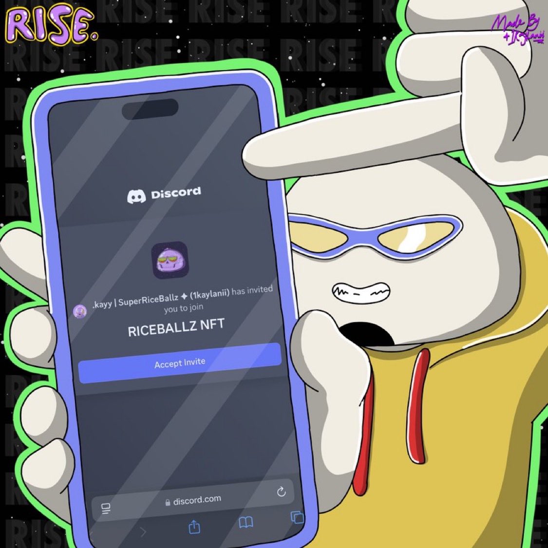 Gm guys <a href="/riceballznft/">RiceBallz NFT 🍚⛓️</a> discord if officially live and <a href="/risechain/">RISE</a> is moving towards mainnet 

Wl and OG is still easy and early to grab at the moment .you don’t wanna miss it out 

discord.gg/NARbeMGDC