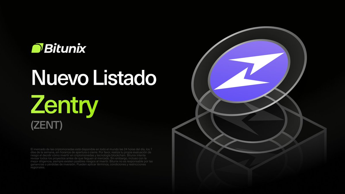 BitunixES's tweet image. ◾️ $ZENT @zentry

¡El trading ya está disponible en Bitunix Spot!

🔥 Spot Trading:
👉 bitunix.com/p/6A6m