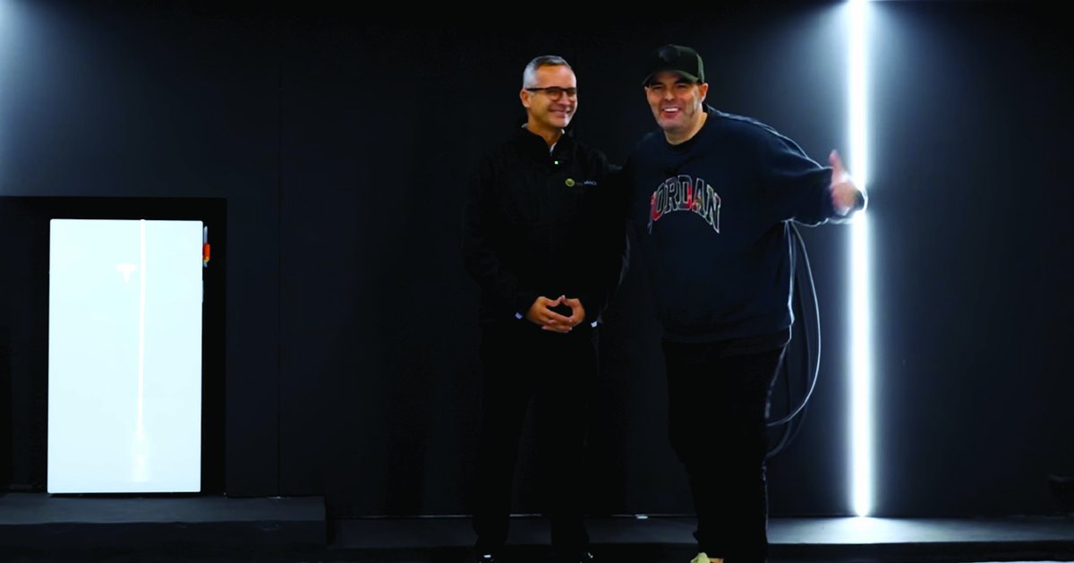 SolMaior_X's tweet photo. O Nuno Agonia regressa com a 2.ª parte da sua experiência com a Tesla Powerwall 3, instalada pela equipa da Solmaior ⚡

👉 Veja o vídeo completo aqui: https://t.co/Xh7X6GaiKW

#TeslaPowerwall3 #EnergiaSolar #Solmaior #NunoAgonia #TimeBasedControl #Autoconsumo https://t.co/We1aeEhJ5E