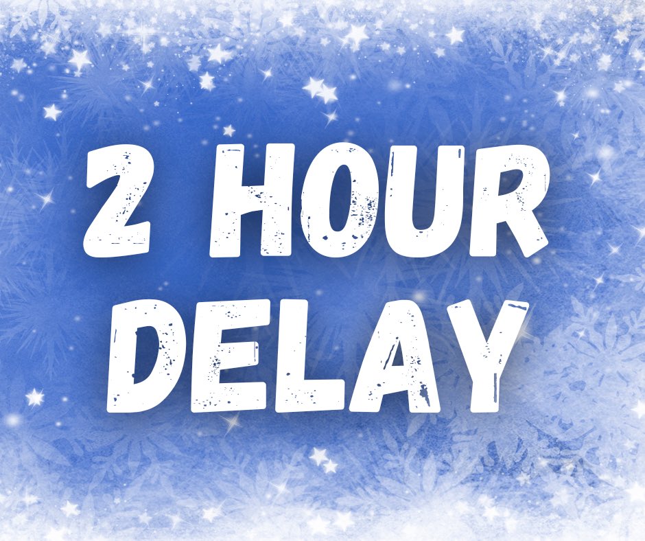 Students in <a href="/WayneTwpSchools/">We Are Wayne</a> will be on a 2-hour delay Tuesday, December 2, 2025.  Staff should report on time and plan extra time for safe travel. #wearewayne