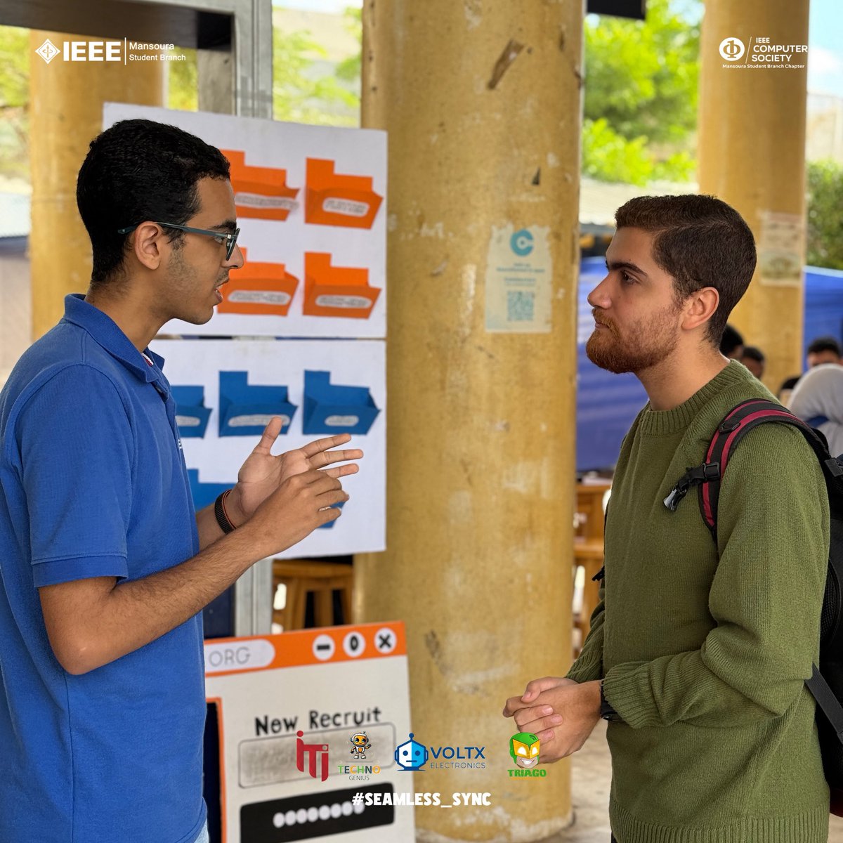 IEEEManSB's tweet image. Final Session Is Active.

Day four is live, establish your connection .

#IEEE_ManSB
#IEEE_ManCSC
#Seamless_Sync