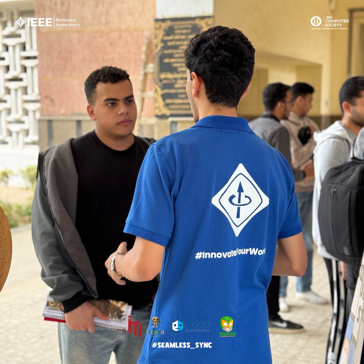 IEEEManSB's tweet image. Final Session Is Active.

Day four is live, establish your connection .

#IEEE_ManSB
#IEEE_ManCSC
#Seamless_Sync