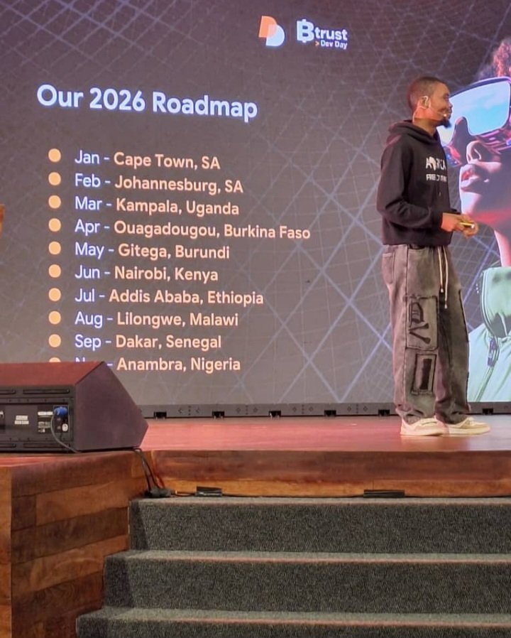 2026 will be 🔥..Malawi I see you, Lilongwe August. 
<a href="/FreeRoutingAf/">Africa Free Routing ⚡</a> 
Lighting Bootcamp 🫶 on God
#BtrustDeveloperDay