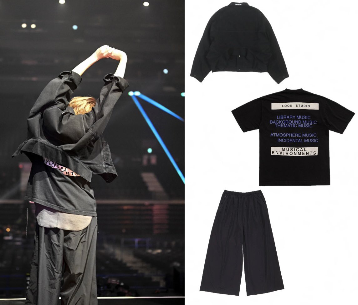 UNDERCOVER着用衣装 jacket : BALENCIAGA tshirts : LQQK Studio pants 