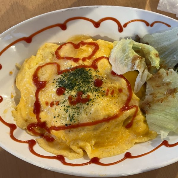 はっ！お名前をオムライスに変えてきてね！