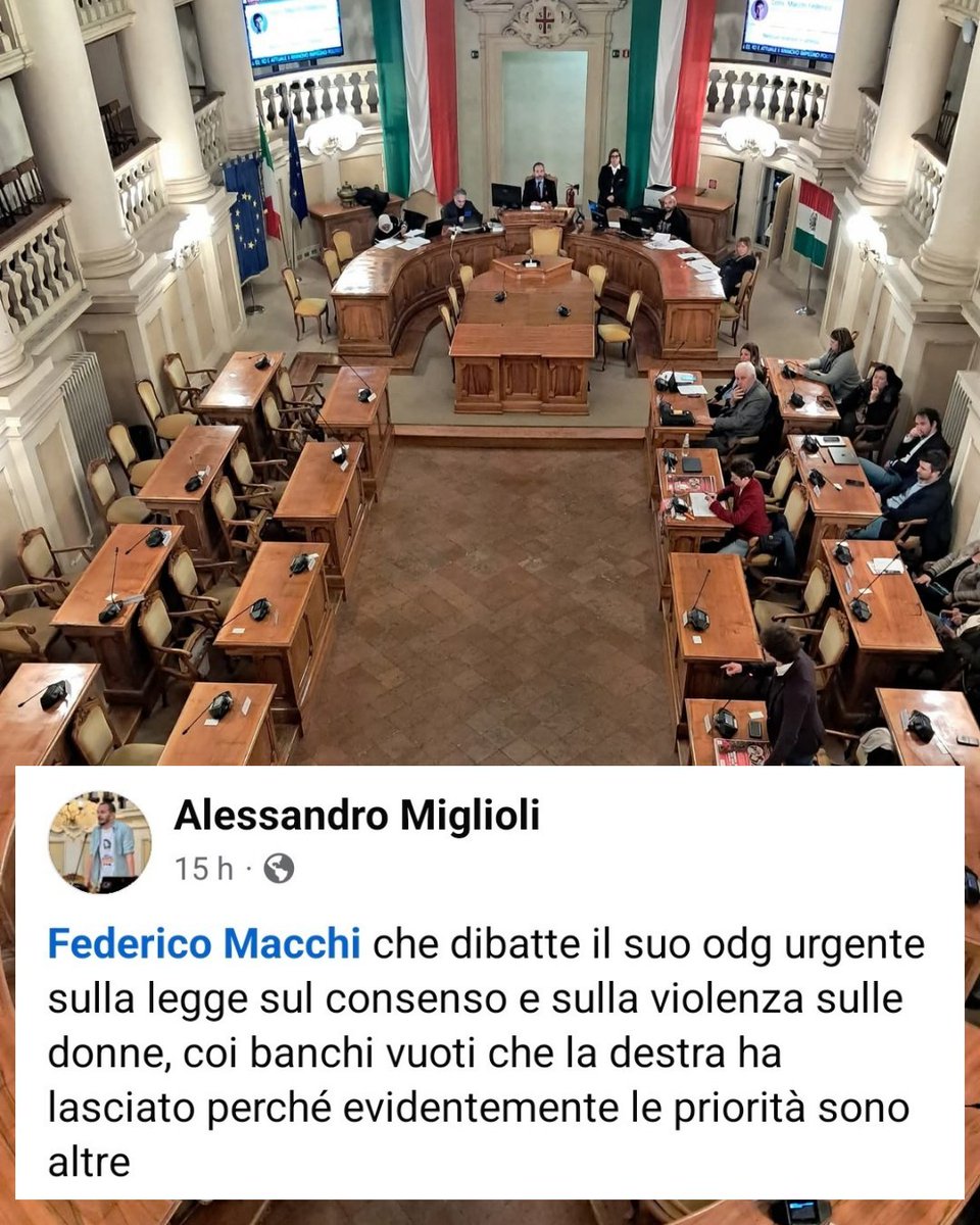Succede a #ReggioEmilia. Questa è la destra.
