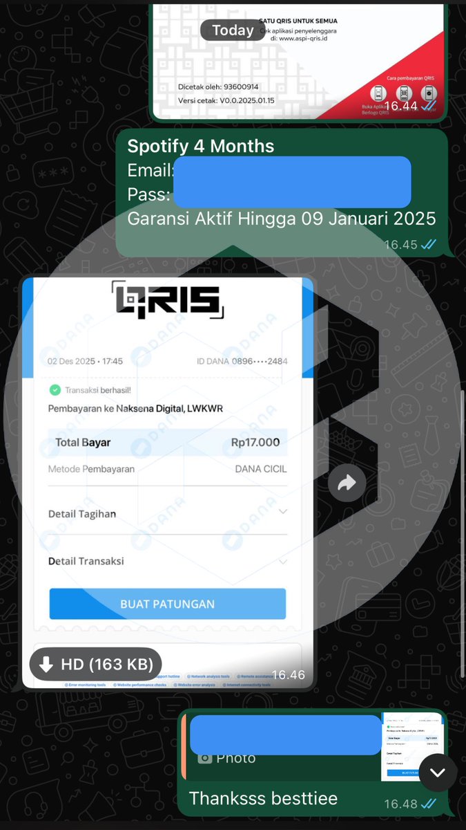 nauxxe's tweet photo. Ready Spotify 4 Bulan 
Harga Rp.17.000
Garansi 7 Hari
Akun sudah tersedia
#zonauang #zonajajan 
Naksena Advance
#Digital https://t.co/gTeD57gmgn