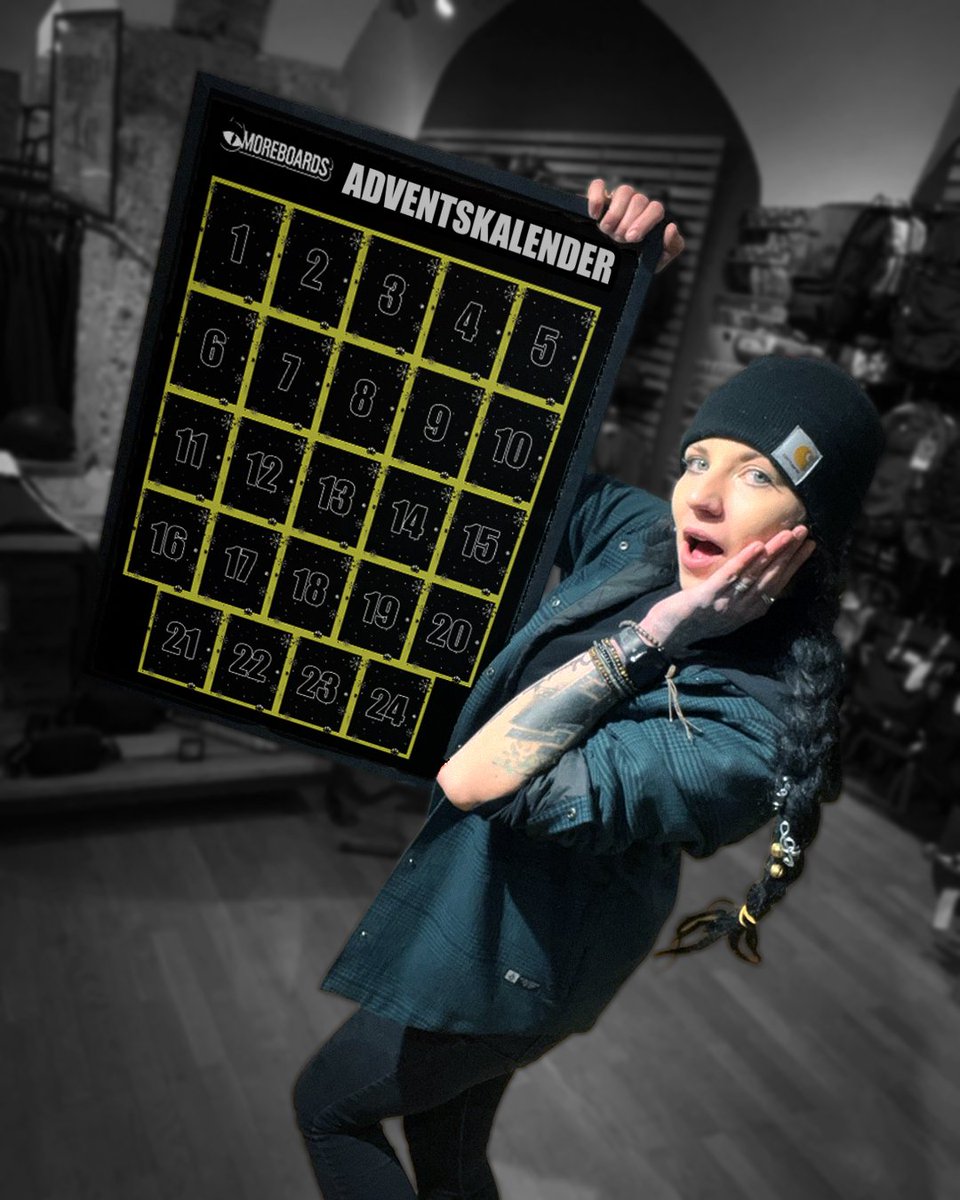 moreboards's tweet photo. Unser Adventkalender läuft bereits auf Instagram und jeden Tag wartet eine neue Überraschung auf euch! 🎁

Habt ihr schon reingeschaut? 🤭

#moreboards #adventkalender #letsgo #staytuned https://t.co/Umrb7O1lo2