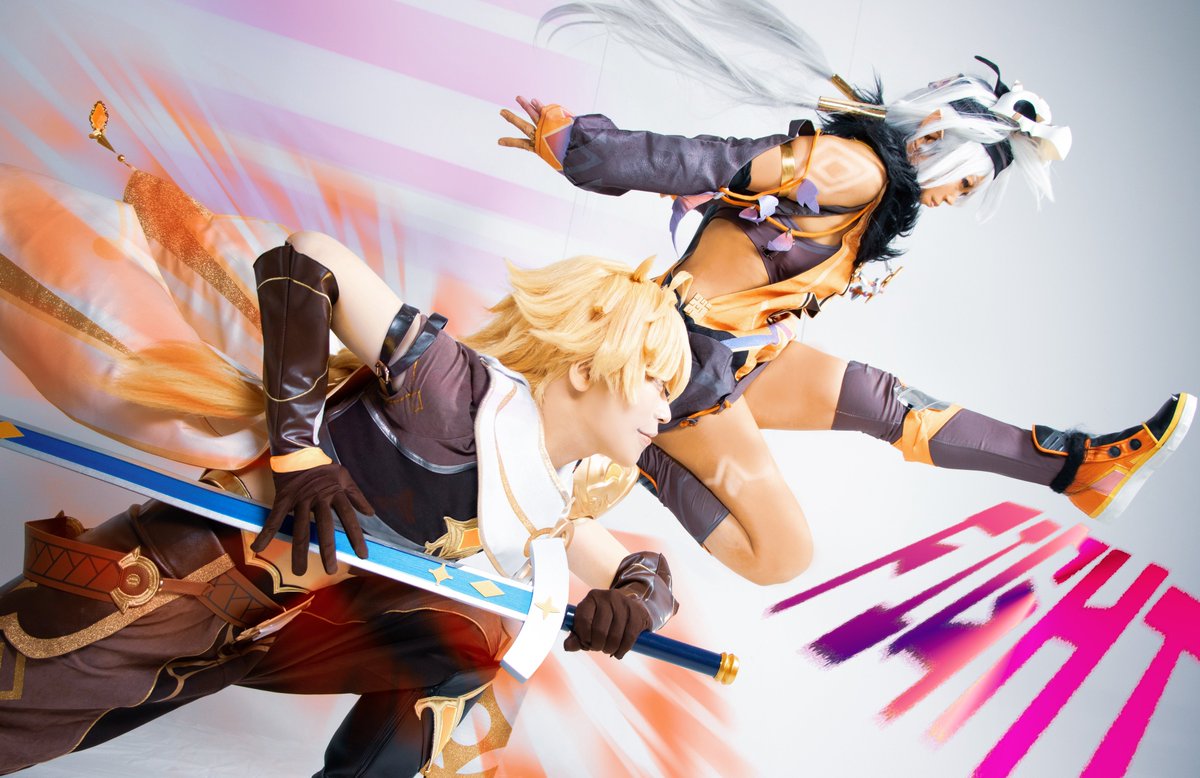 keipegmon_pg's tweet image. Cosplay : 原神 / Genshin Impact

FIGHT❤️‍🔥⚡

…
#Aether / #Iansan
photo : みとさん(@310__310)
#トゥマイニと愉快なナかまタち