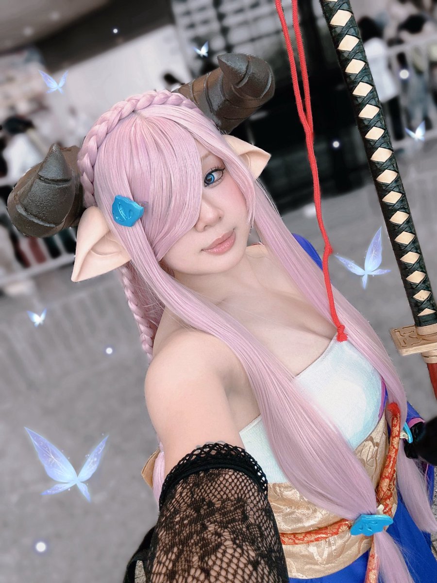Mojojodi_'s tweet photo. Narmaya at #AFASG2025 🩵

I’m hitting my annual GBF cos to AFA quota😌☝🏻 So happy to be cosing Narunee once again YIPEE

#gbf #GranblueFantasy #cosplay  #narmaya #グラブル #グランブルーファンタジー #narmaya #ナルメア #コスプレ https://t.co/xZO3pGvvJW
