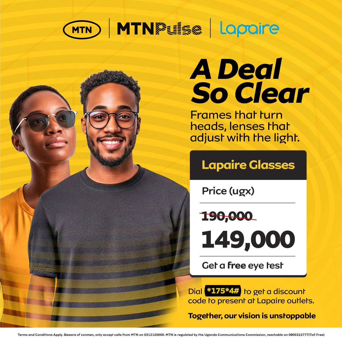 What do you know about #MTNPulse and <a href="/lapaireug/">Lapaire Uganda</a>?😎

#MTNPulse Ambassador, <a href="/UweraLyndah/">Uwera 🦋</a> is LIVE on <a href="/97fmRadiocity/">97FM Radiocity</a> with <a href="/PesheUg/">pesh</a> to give you the tea! #EyesOnThePulse