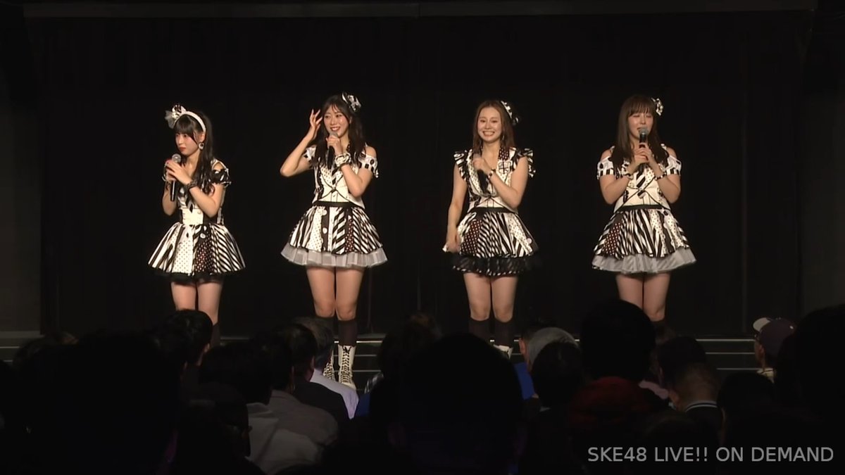 12期、6期、ドラ1、6期
#倉本羽菜 #井田玲音名 #松本慈子 #鎌田菜月 
#SKE48 
#シアターの女神 
#松本慈子生誕祭2025