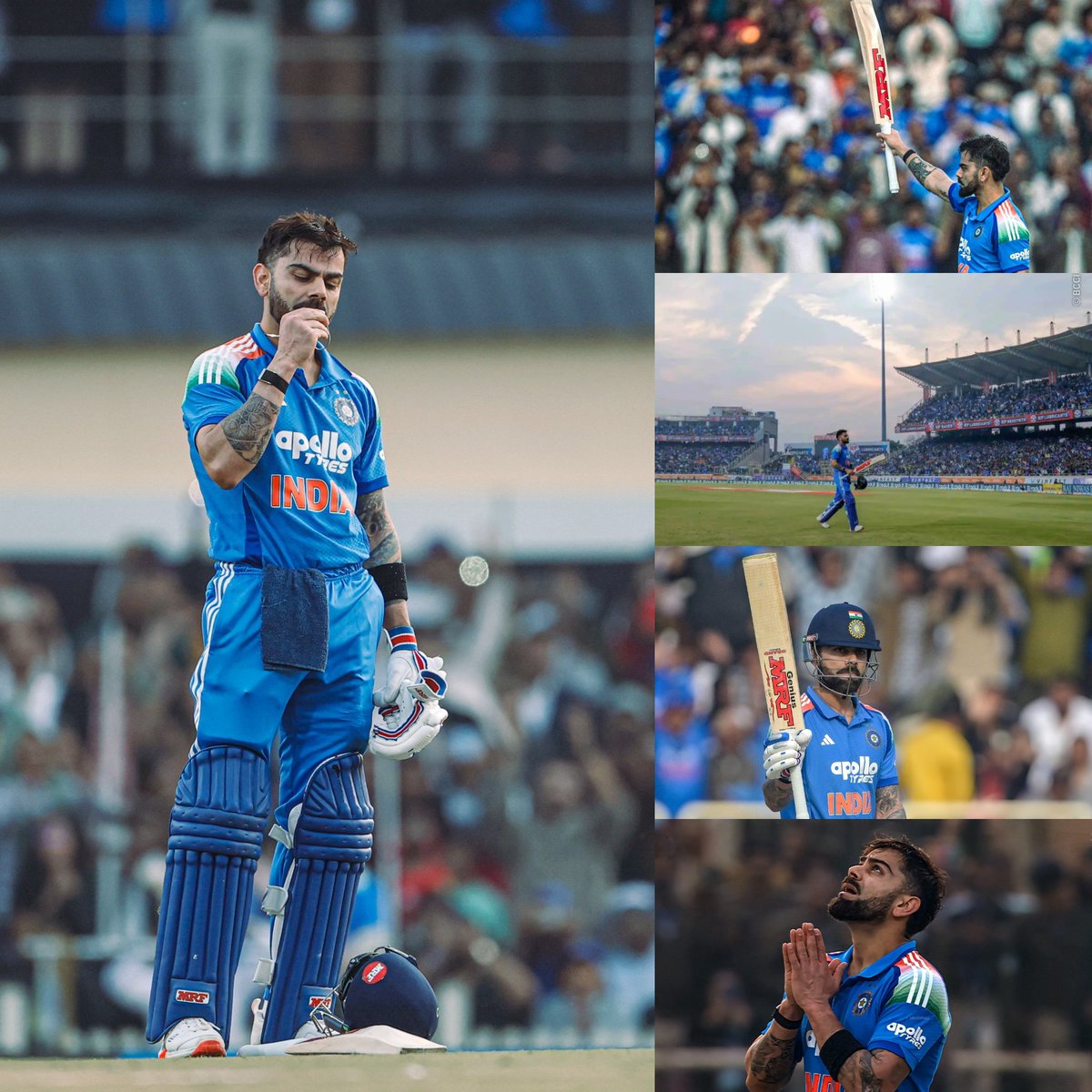 Shebas_10dulkar's tweet image. 𝗞𝗢𝗛𝗟𝗜 now has 83 Intl Centuries 

𝗙𝗼𝗿𝗺𝗮𝘁 𝗪𝗶𝘀𝗲
52 - ODI*
30 - TEST
1 - T20I

𝗢𝗽𝗽𝗼𝗻𝗲𝗻𝘁𝘀 𝗪𝗶𝘀𝗲
17 - AUS
15 - SL
12 - WI
9 - NZ
9 - SA*
8 - ENG 
7 - BAN
4 - PAK
1 - ZIM
1 - AFG

𝗖𝗼𝘂𝗻𝘁𝗿𝘆 𝗪𝗶𝘀𝗲
39 - IND*
12 - AUS
7 - SL
6 - BAN
6 - WI
5 - SA
3 - ENG…