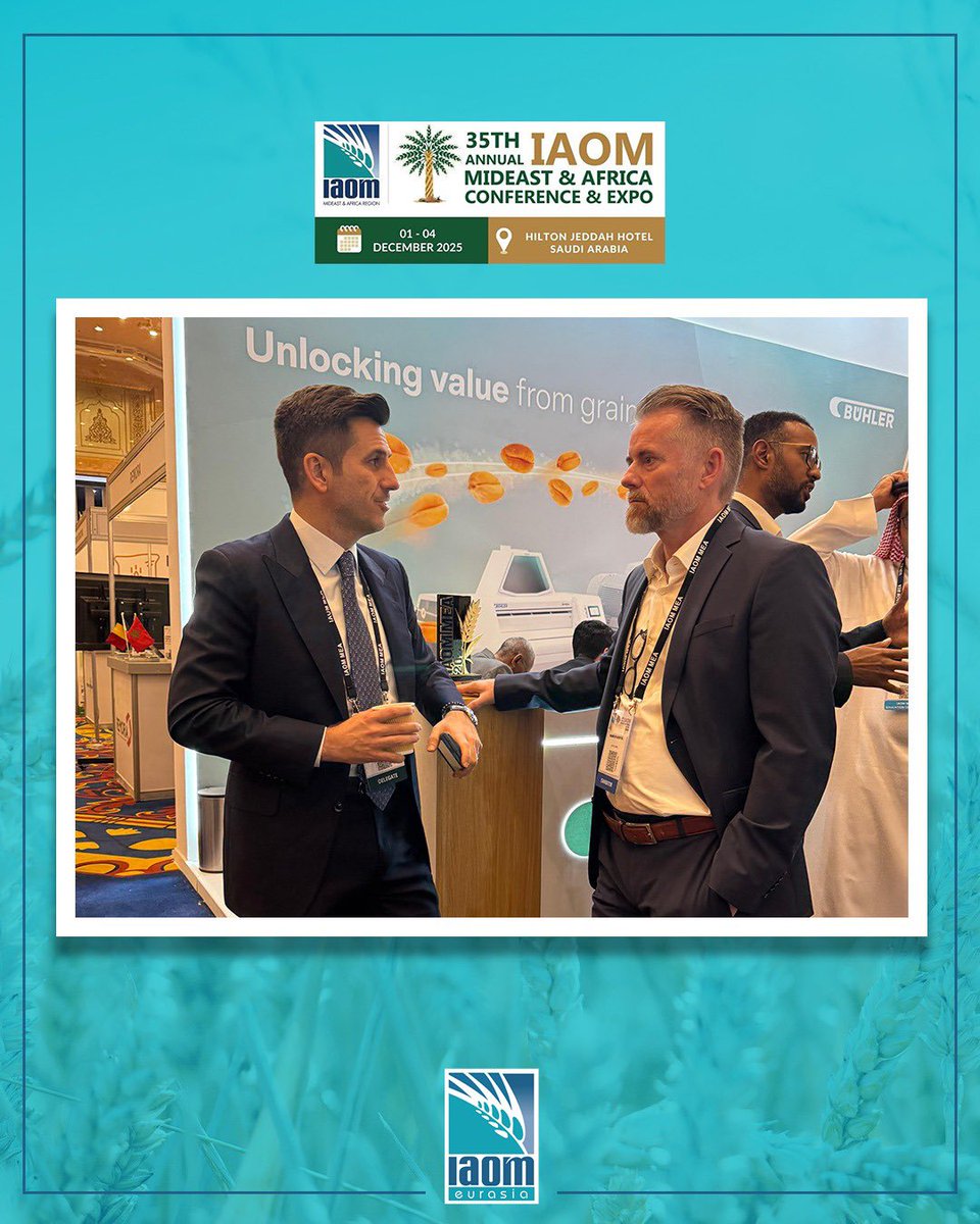 IAOM Eurasia will be joining to IAOM MEA Conference and Expo on December 1-4, Jeddah Hilton Saudi Arabia .  We will be pleased to be together with IAOM management and  industry stakeholders again.

#iaomeurasia #iaommea #konferans #suudiarabistan <a href="/gunhanulusoy/">Eren Gunhan Ulusoy</a>