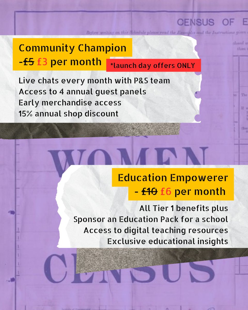 ScotSuffragette's tweet photo. 🎉 TODAY’S THE DAY — Our Patreon is LIVE! 💜
We’re launching the Protests &amp; Suffragettes Patreon because we believe Scotland deserves a future where women’s histories are visible, celebrated, and impossible to ignore.

💜 Join TODAY (Launch Day!) for a 40% discount 

🔗 in bio! https://t.co/wr4NfYsXFX