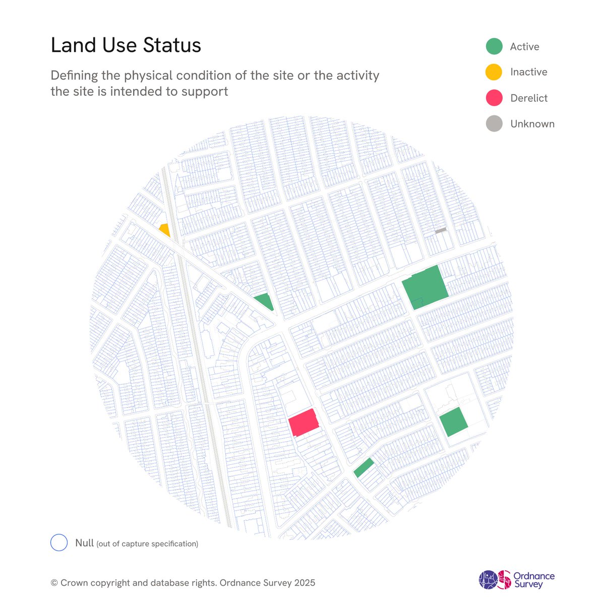 OrdnanceSurvey's tweet image. Turn sites into opportunities with enhanced OS NGD Land Use data. 🌿Revealing the current status of topographic features across GB, discover how the latest OS NGD data helps you drive government policies, target regeneration and plan green infrastructure: ow.ly/3Bgg50XAwRH