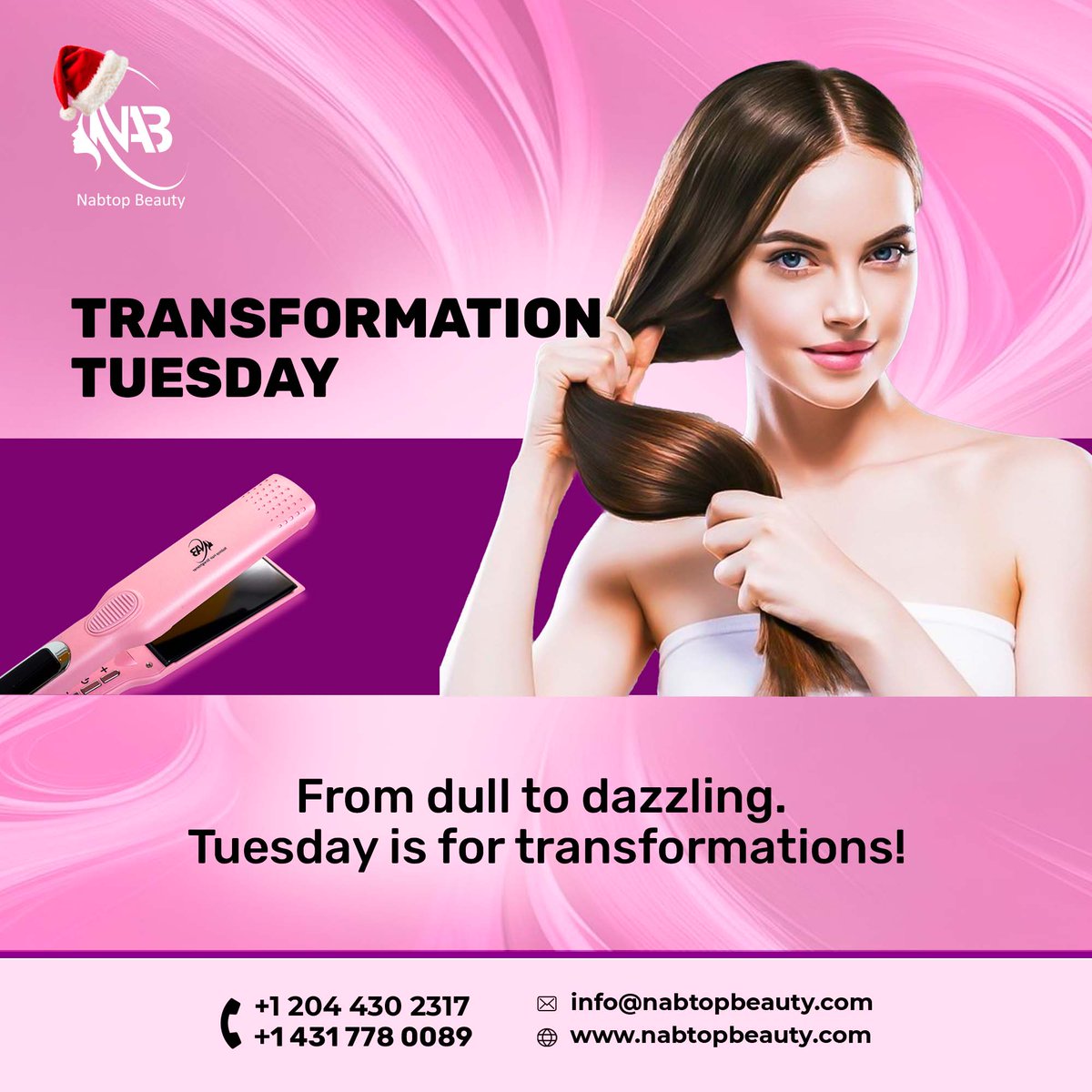 NabtopBeauty's tweet photo. Transformation is more than a change in appearance—it’s a boost in confidence, quality, and personal expression.

Browse: https://t.co/P7MmD88vm0

For inquiries or orders:
📞 +1 2044302317 | +1 4317780089
✉️ info@nabtopbeauty.com https://t.co/dSdxzAjJaS