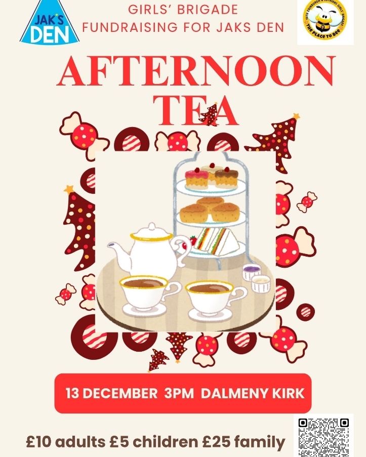 There is still space to book for our Afternoon Tea. Please support the Brigaders who have been working so gard to raise as much money for Jaks Den as possible  Click here to book:
docs.google.com/forms/d/e/1FAI…