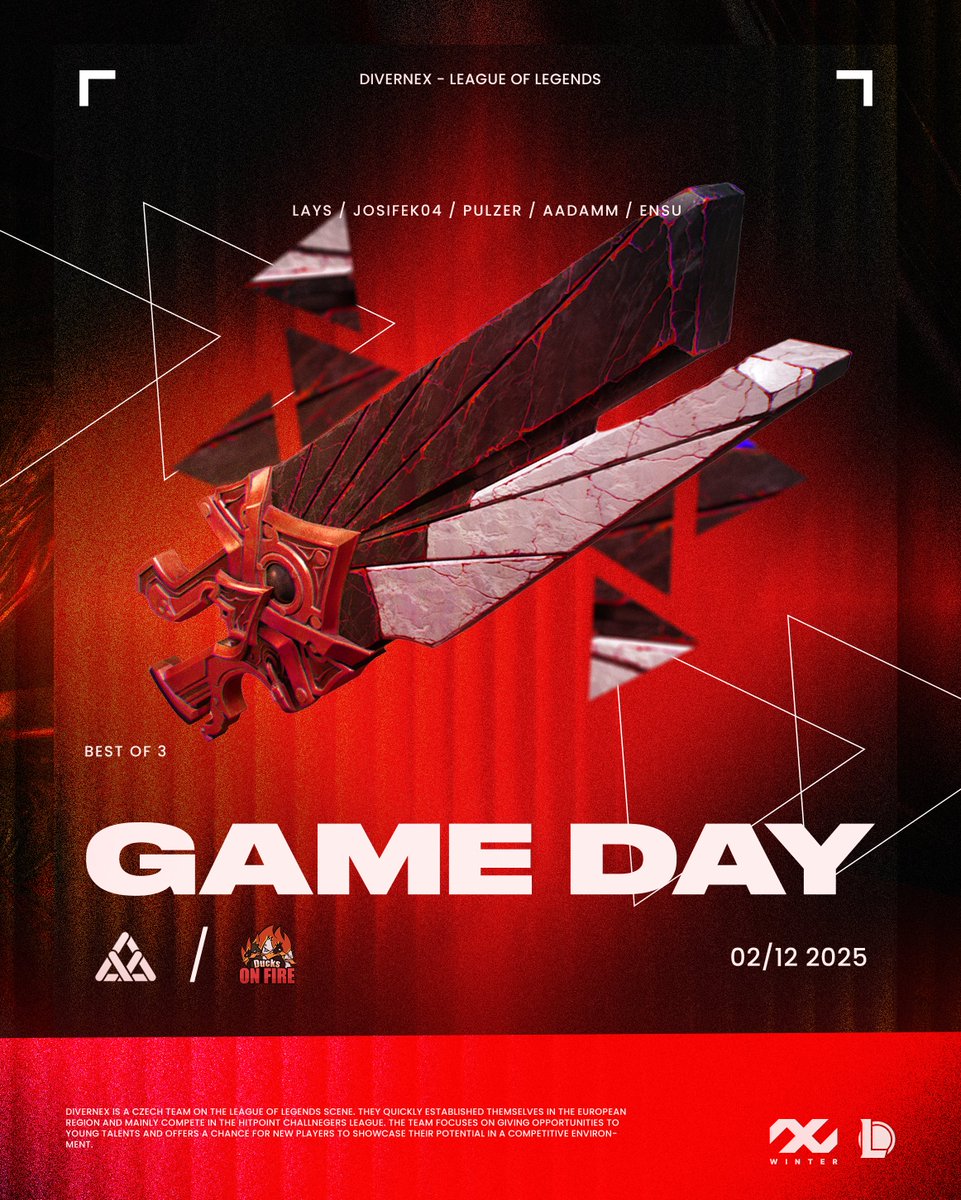 Dneska se setkáme s Ducks on Fire! GL oběma týmům 💪🔥.