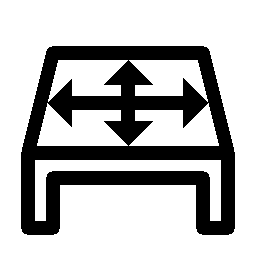 卓サイズピクトグラム
白verも