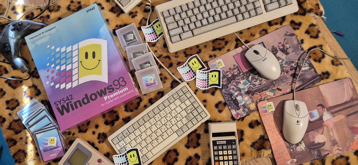 🚀 World Premiere 🌎
Windows93 v3 is finally stepping out of the shadows!
 It will be presented to the public for the very first time next weekend at the Stereogame exhibition (arts &amp; video games) at Stereolux in Nantes, together with our friends at 3 Hit Combo.