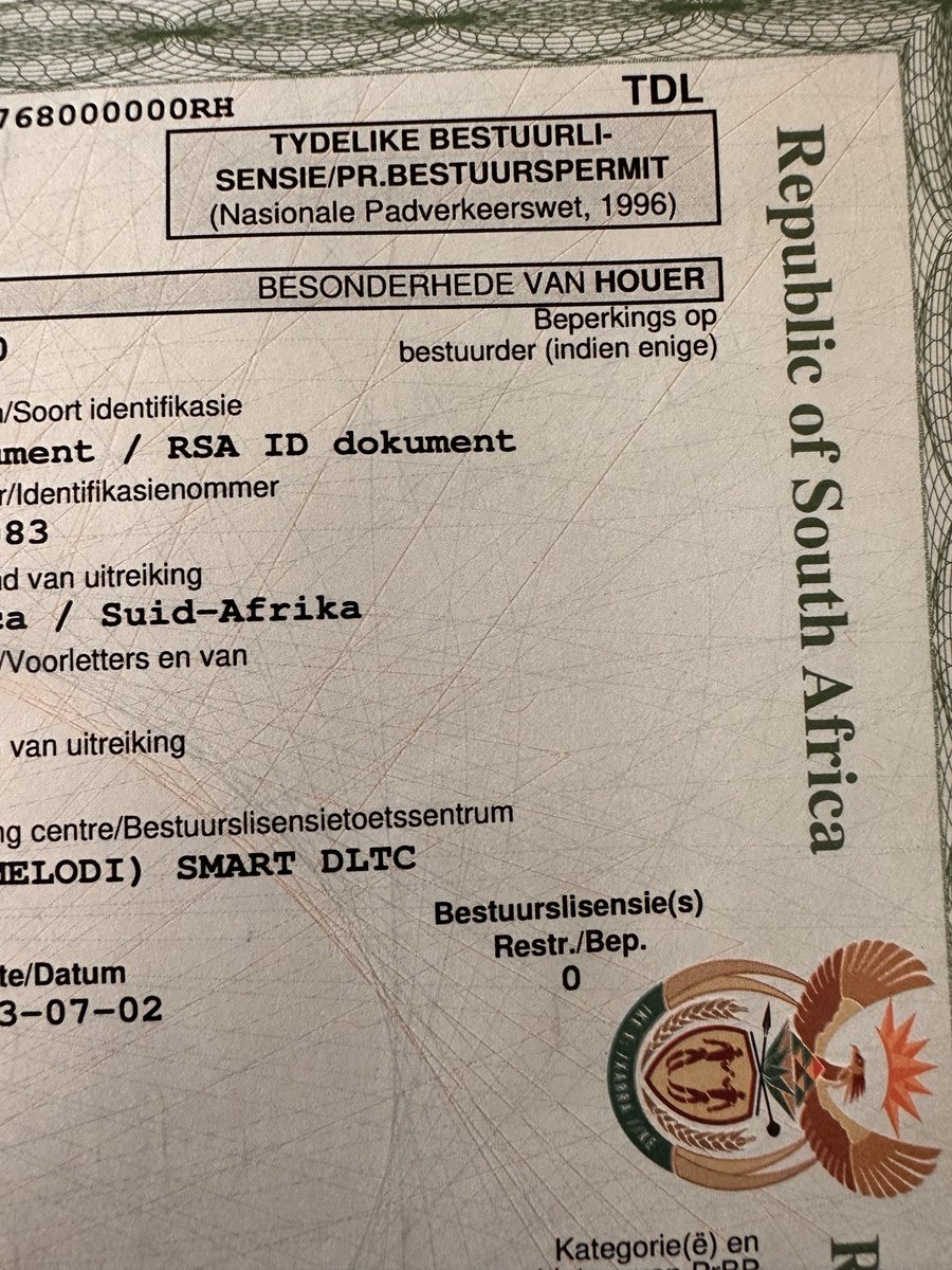 Took me less than 15min to renew my license…record time…Dankie ⁦<a href="/Lesufi/">Panyaza Lesufi</a>⁩