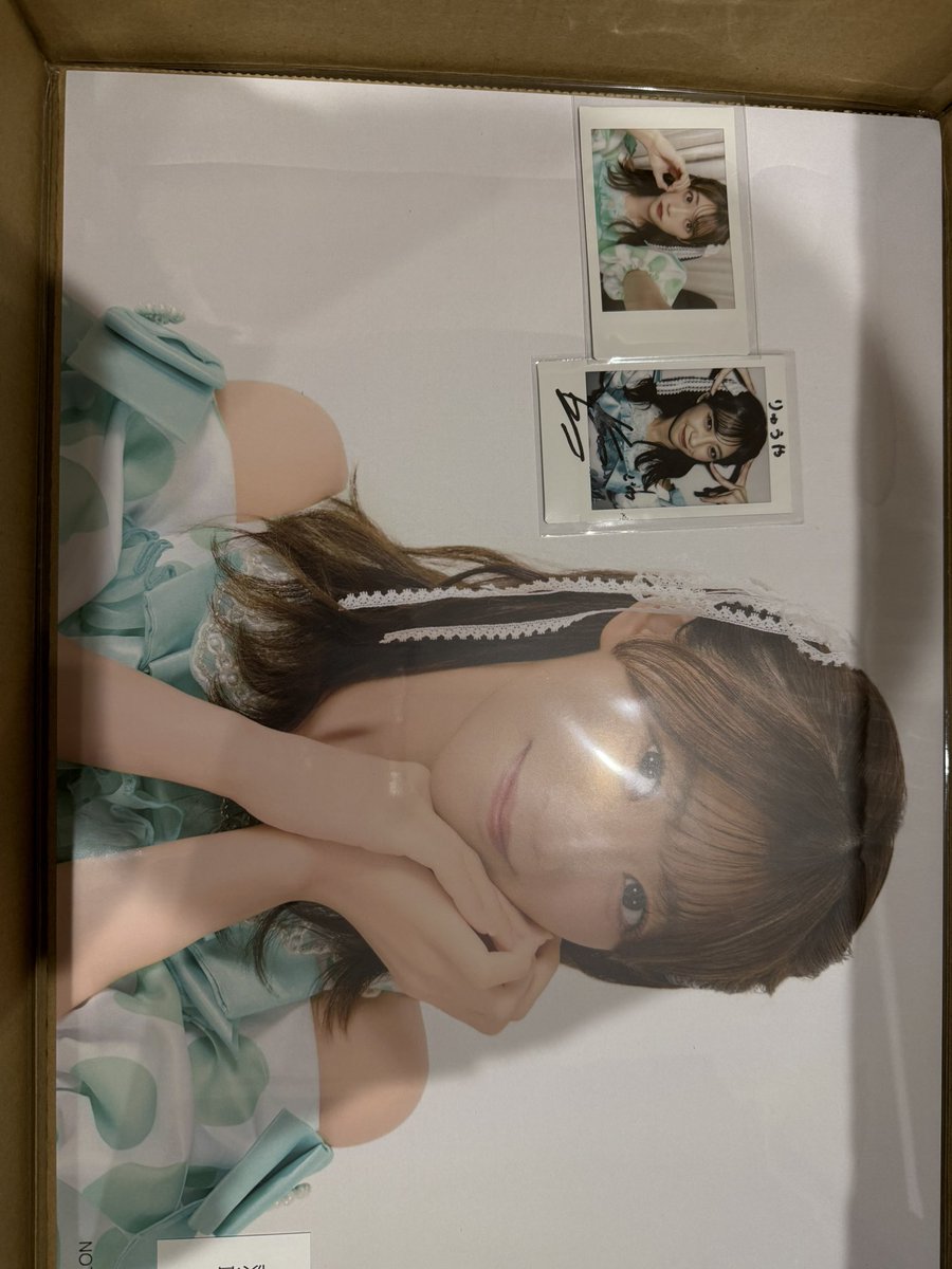 いつかのオン特が届いた！ 初サイン入りチェキ！ ラボセ前に届けてくれ