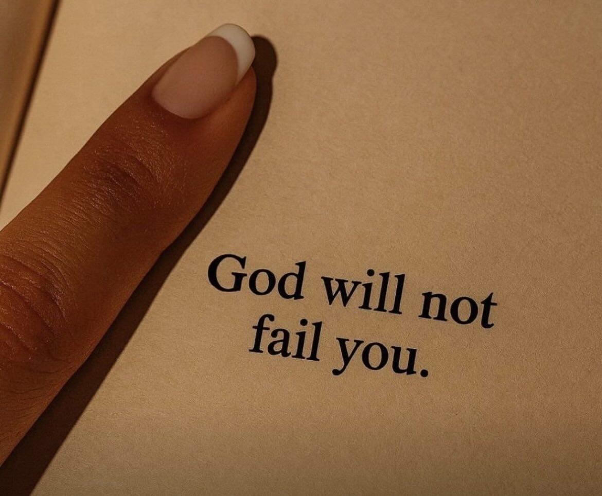 LumenX_'s tweet image. God will Neverrrrrrrrrrrrrrrrr fail you.