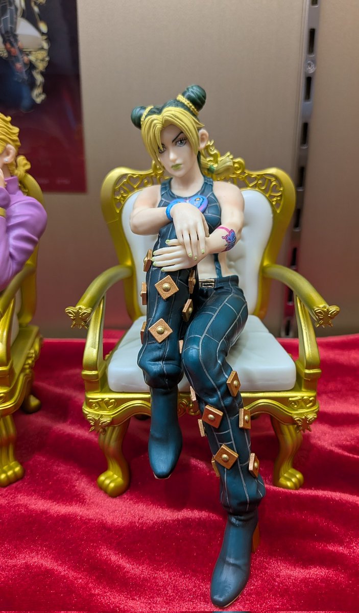 ジョジョの奇妙な冒険 フィギュア 空条徐倫 ジョジョワールド 一番くじ F