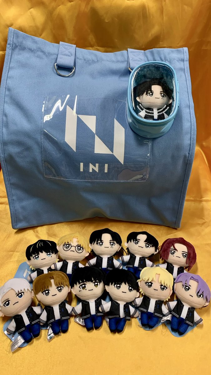 GIGO INI トート ポーチ ぬいぐるみ 6点セット 🐉限定景品情報