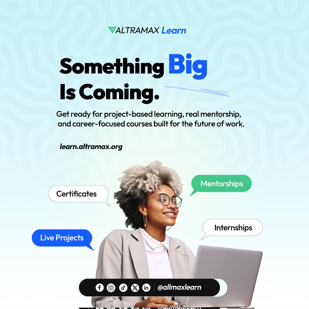allmaxlearn's tweet photo. Meet Altramax Learn, helping you grow digital skills for the modern world. https://t.co/ugFm69I3de