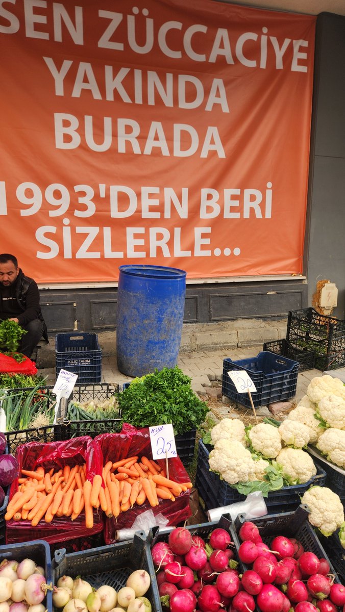 Züccaciyeden havuç aldım 2 kilo