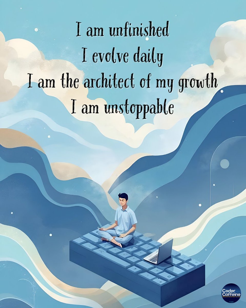 codercaffeine_'s tweet image. Done is a myth. We’re all perpetual beta—learning, iterating, leveling up daily.

#codercaffeine #credscurator #growthmindset