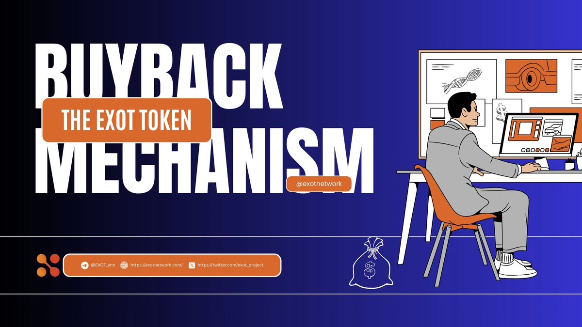 The Exot Buyback is a simple repurchase, it's a powerful value-accrual engine that links real biotech investment performance directly to the $EXOT token.

A system built for stability, liquidity, and long-term growth across the entire ecosystem.

The future of DeSci x RWA is