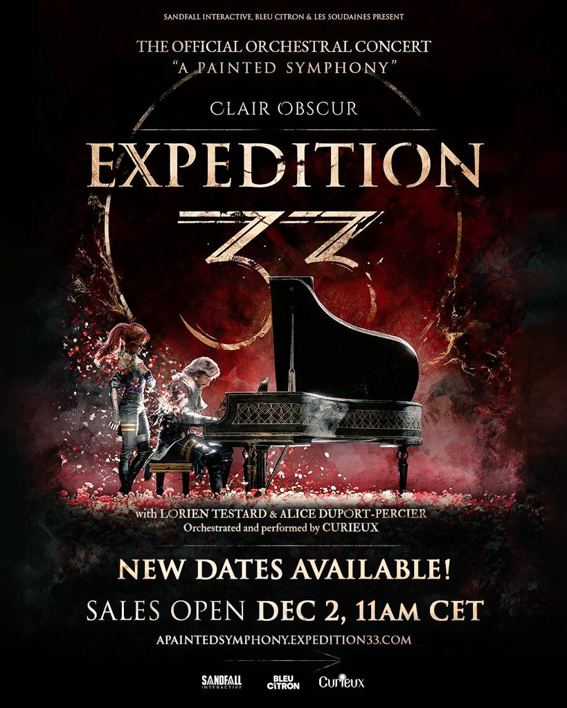 Billet OK, je vais pouvoir aller écouter en live l'OST du GOTY 2025. 💞