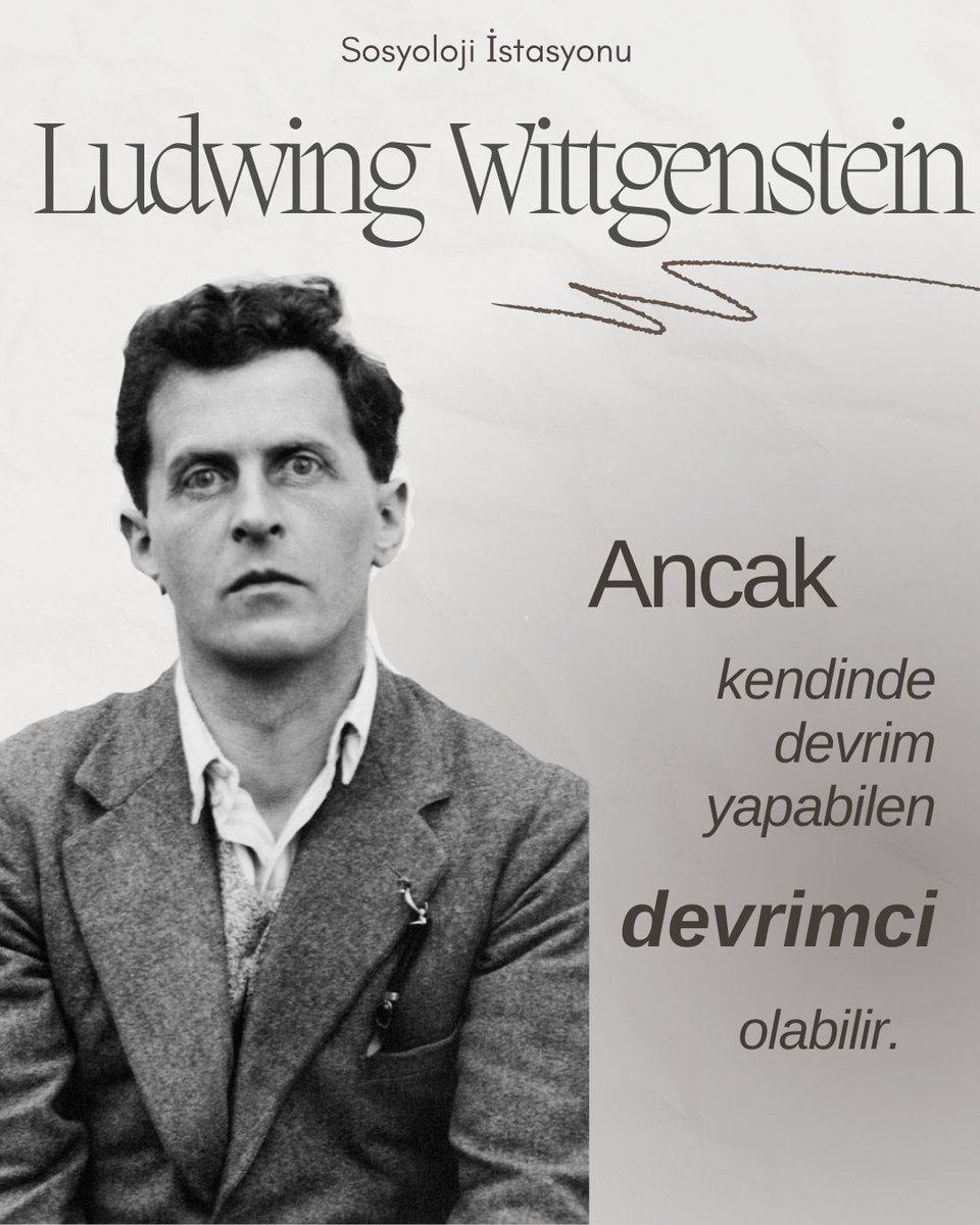 🗣 Ludwing Wittgenstein