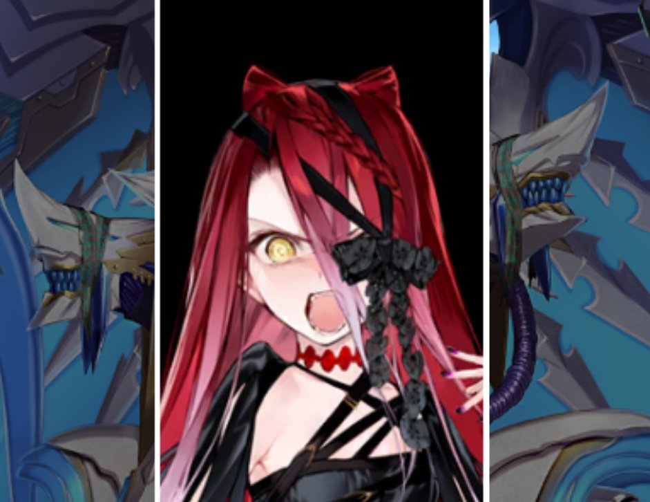 Typhon_Daisuki's tweet image. 「マスター」

「はい」

「私はキャスターじゃないし、別に次の戴冠戦になんて興味ないわよ」

「はい」

「それはそれとして、アイ……『聖杯関係者のキャスター』を酷使なんてしないわよね？」

「ごめんなさい」

「し な い わ よ ね ？」

「だって箱が！」

「竜炉点火」

「ごめんなさい！！」