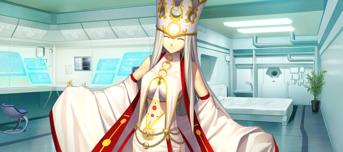 Typhon_Daisuki's tweet image. 「マスター」

「はい」

「私はキャスターじゃないし、別に次の戴冠戦になんて興味ないわよ」

「はい」

「それはそれとして、アイ……『聖杯関係者のキャスター』を酷使なんてしないわよね？」

「ごめんなさい」

「し な い わ よ ね ？」

「だって箱が！」

「竜炉点火」

「ごめんなさい！！」