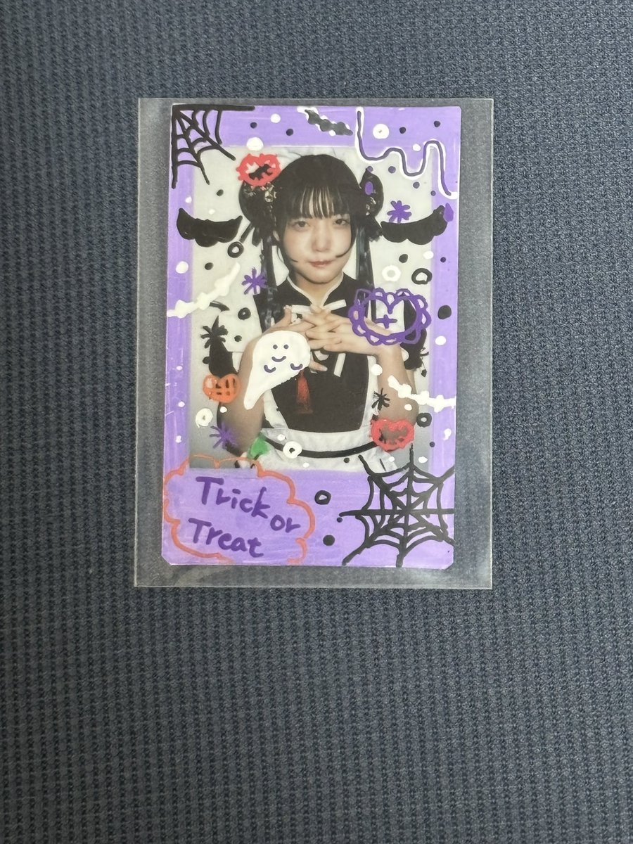 ハロウィンチェキ届いた！
きゃわ

昨日のオンラインガチャ
15秒動画ラッキー！

#チャンチー
#BLUEGOATS