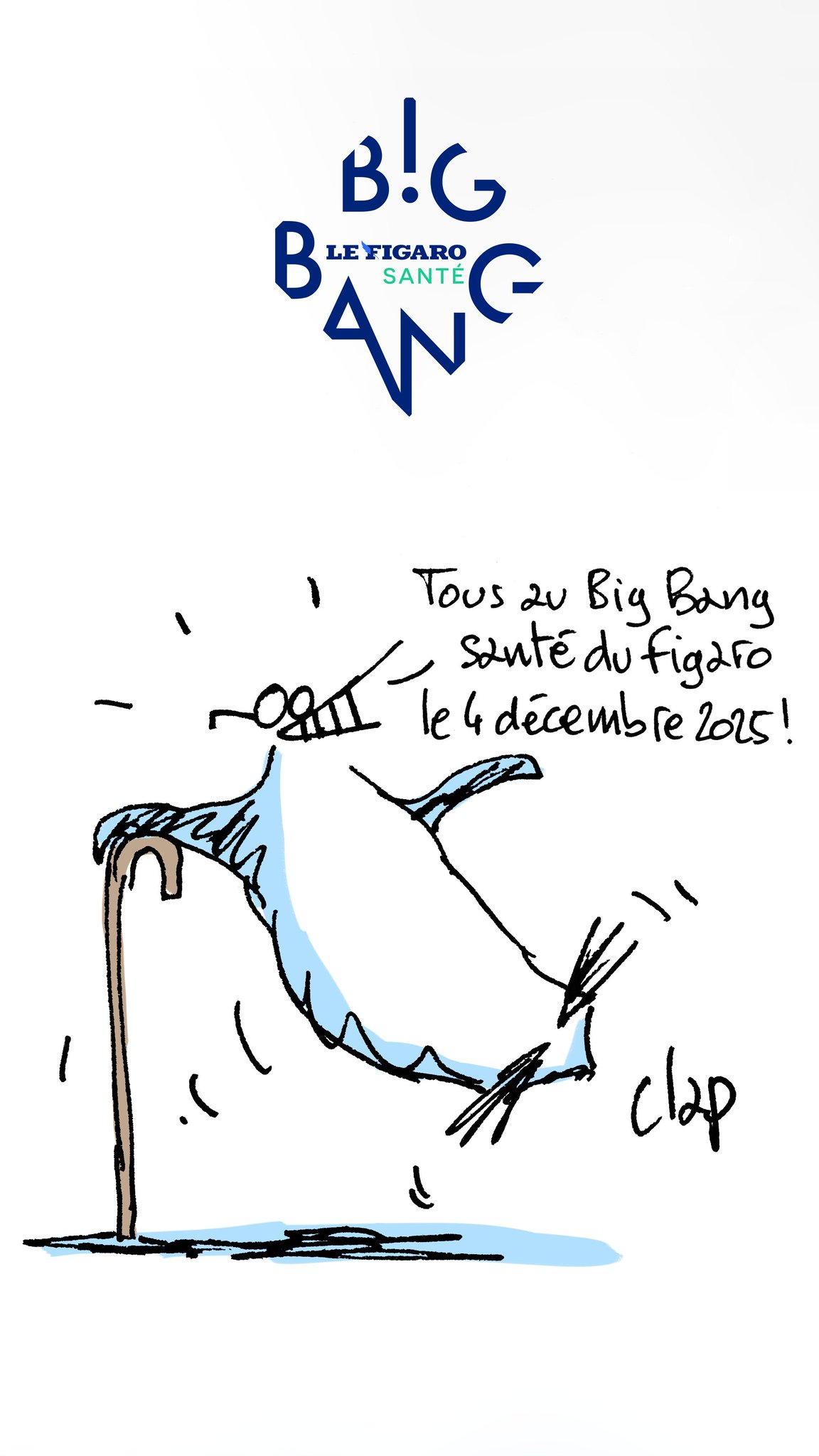 Deux matinées consacrées à la médecine de demain, retrouvez @XavierGorce, le Dr Florence Coussy ou encore @PepinCharles au Big Bang de la santé le 4 et 5 décembre !