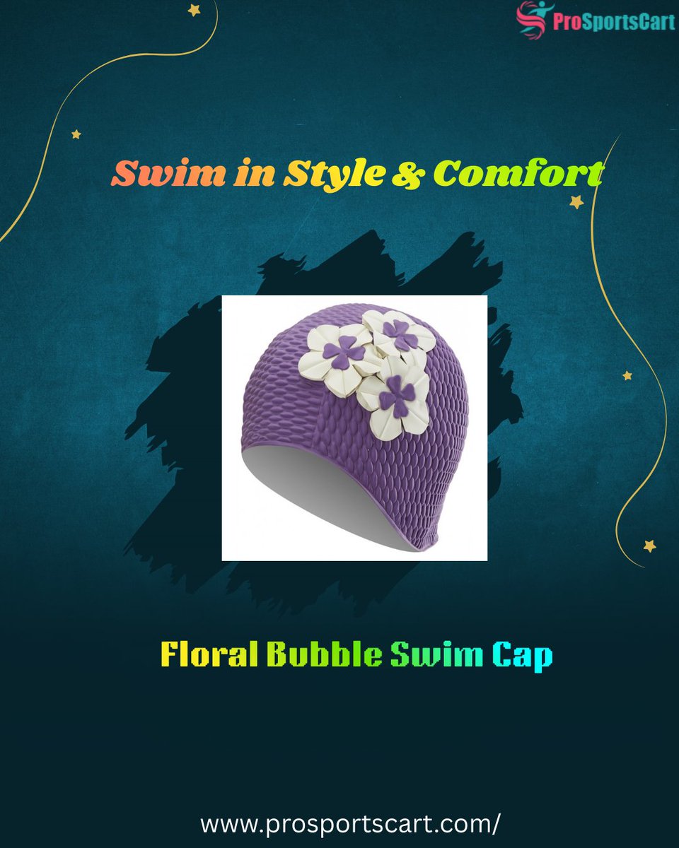 prosportscart's tweet image. Floral Bubble Swim Cap

Dive in with style! 🌸💦
The Floral Bubble Swim Cap offers a comfy stretch fit with a beautiful floral design — perfect for every swim day.

prosportscart.com/swim-caps/163-…

#SwimCap #SwimGear #PoolReady #SummerEssentials #WaterSports