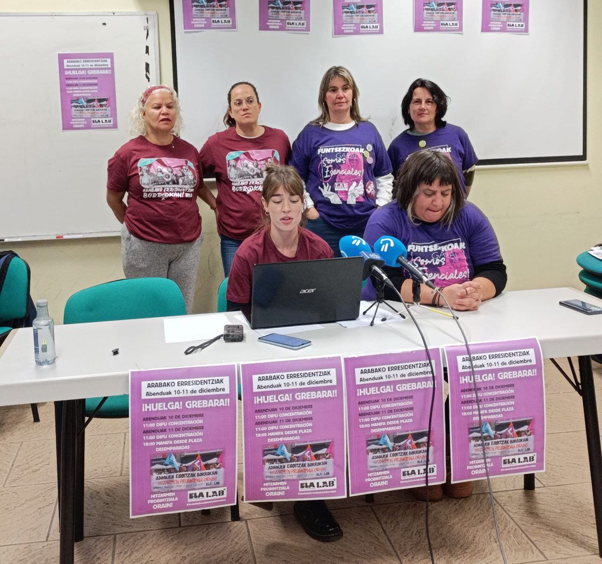 📣Huelga los días 10 y 11 de diciembre en #ResidenciasAraba

🎯 "Aquí las patronales son las culpables, pero el Diputado Urtaran es el responsable final"

📲 labur.eus/efwvhips