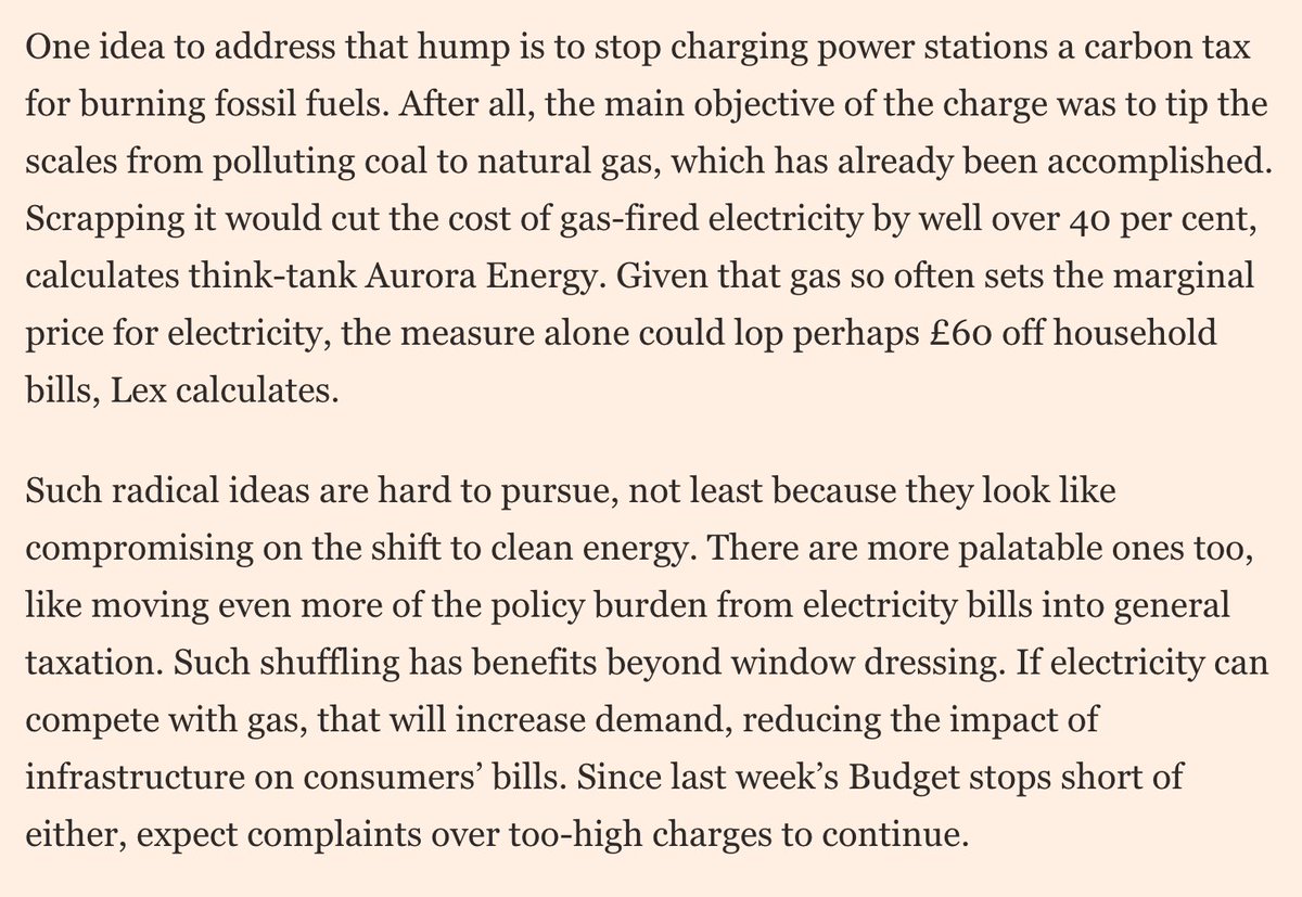 The FT correctly states that the patient is deteriorating but prescribes paracetamol for organ failure.

To be clear: intermittent, low density power will never be cheap because its physics force you to run a permanently oversized, duplicated and overengineered system.