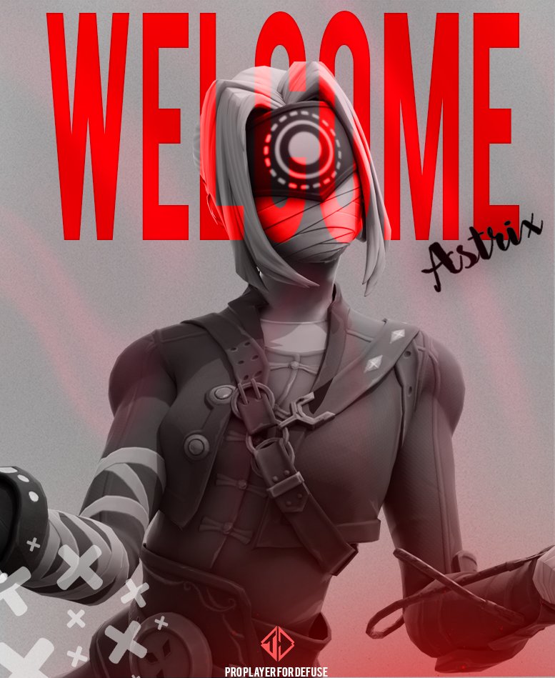 “Talent is earned. Greatness is recruited" Say hello to our newest pro player.
welcome to defuse <a href="/Astrixau/">Astrix</a> 🇦🇺

#Fortnite #Esports #DefuseOnTop #WeAreDefuse