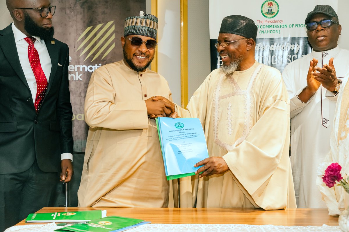 AltBankNg's tweet photo. Signed, Sealed, and Ready for Hajj! ✍️🕋

We’ve officially strengthened our partnership with NAHCON on the Hajj Savings Scheme (HSS).

What does this mean for you?

✅ Easier planning

✅ More secure savings

✅ A smoother path to Hajj 2026 and beyond.

#MakeThatMove #Hajj #AltBank #HSS #NAHCON