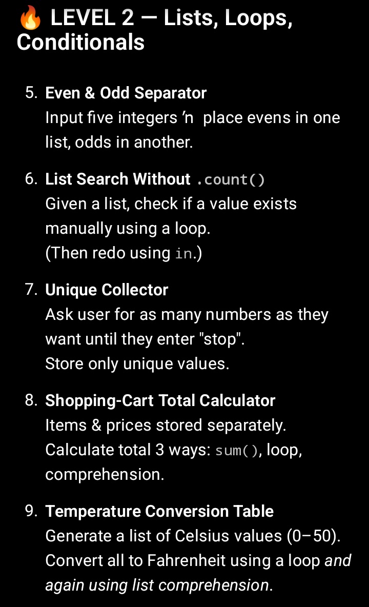 Aria_meloDrama's tweet image. First page completed

Moving to the next... #pythonlearning #pythonprogramming #letsconnect #codingcommunity