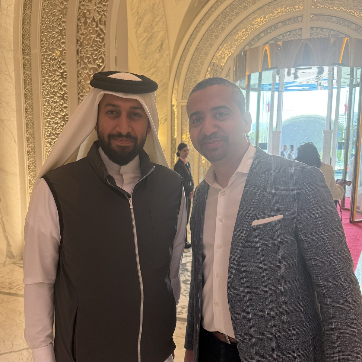 Almaadeed's tweet image. Welcome @mehdirhasan