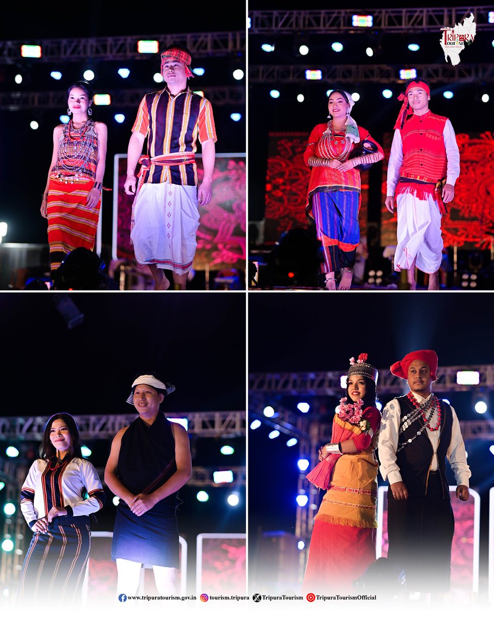 TripuraTourism's tweet image. Threads of tradition, worn with pride.
#CulturalPride #JampuiHill2025 #UnityPromoFest #HeritageOnStage #TripuraFestivals