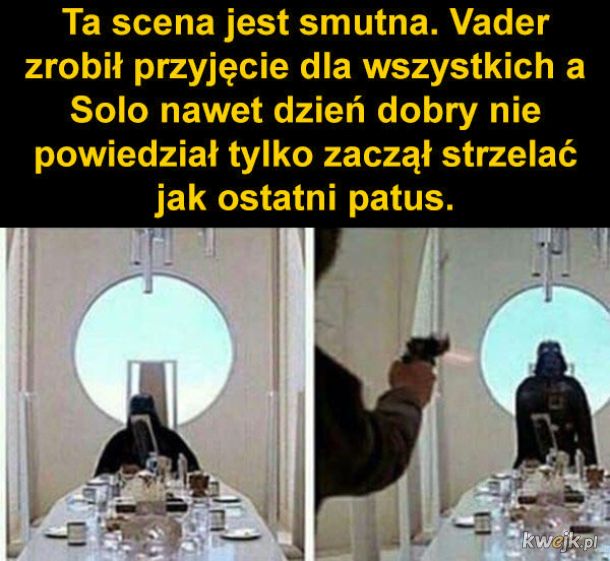 Kari445009's tweet image. Biedny Vader