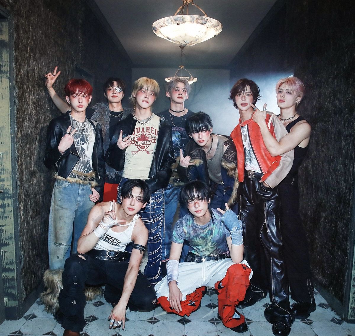 lotusriki's tweet image. &amp;amp;team members as different font/typefaces! 𐔌*ˊᵕˋ*𐦯

— a thread by @lotusriki ; ib @leadnglight